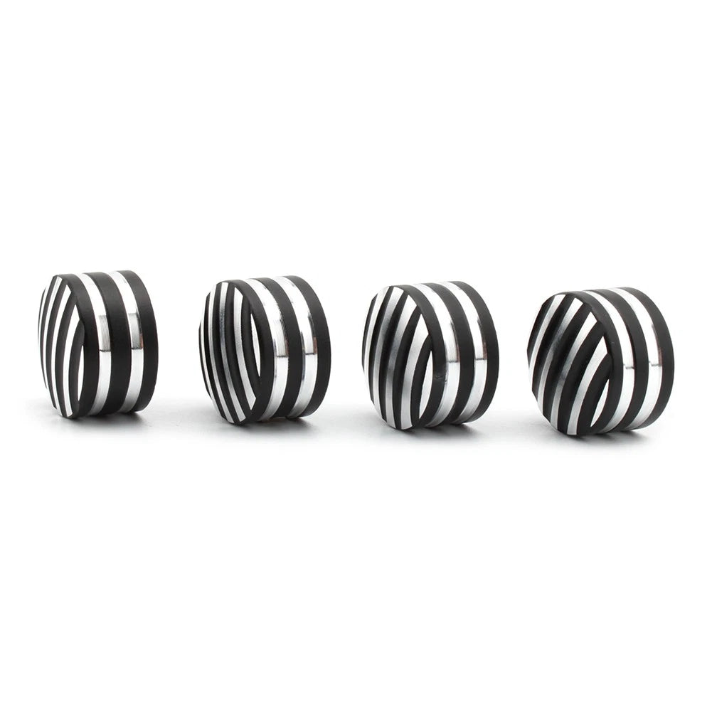 4x Billet Machined Head Bolt Cover Cap for Triumph T120 Thruxton Scrambler (2016–2023)