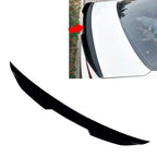 Glossy Black Rear Trunk Spoiler Wing for Audi A4 S4 B9 Sedan (2017-2024)
