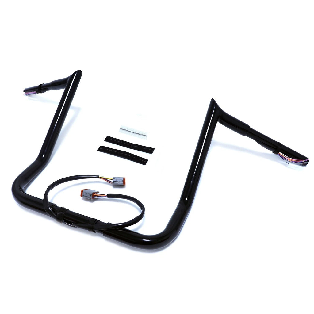 16" Prewired Handlebar for Harley FLTRI FLHTI FLHX FLHXI (1996–2006)