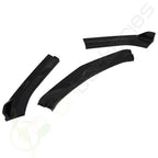 Gloss Black Front Bumper Lip Cover Trim for Chevy Camaro (2016–2021)