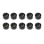 10 x CNC 11mm-14.6mm Engine Bolt Topper Caps for Harley Dyna Softail