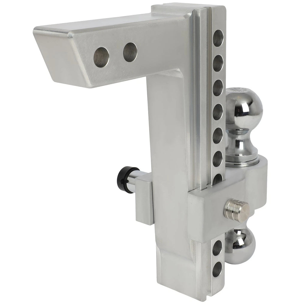 2" Receiver Dual Ball Mount for Adjustable Trailer Hitch (10" Drop/Rise)