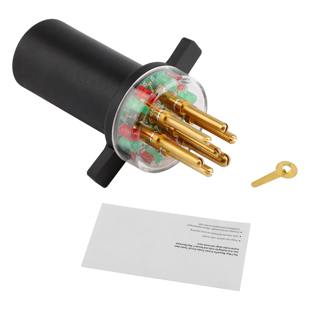 7-Way Round Pin Circuit Tester for IPA 7865L Connector