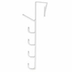 Over The Door Hooks for Hanging Bags Towels (Space Efficient Design)