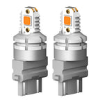 2X AUXITO 3157 3156 4157 3457 LED Amber Yellow Turn Signal Light Bulb