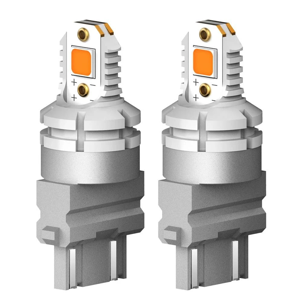 2X AUXITO 3157 3156 4157 3457 LED Amber Yellow Turn Signal Light Bulb