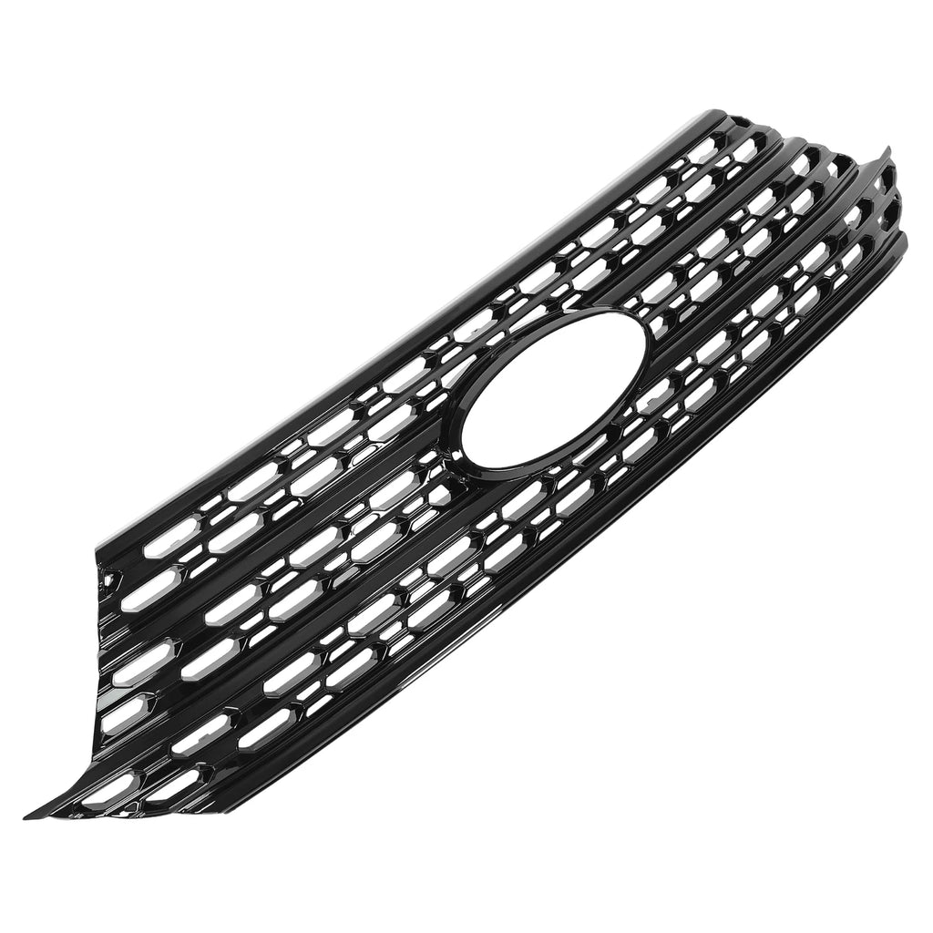 Front Radiator Grille Overlay Cover for Ford Explorer (2020–2024) Black