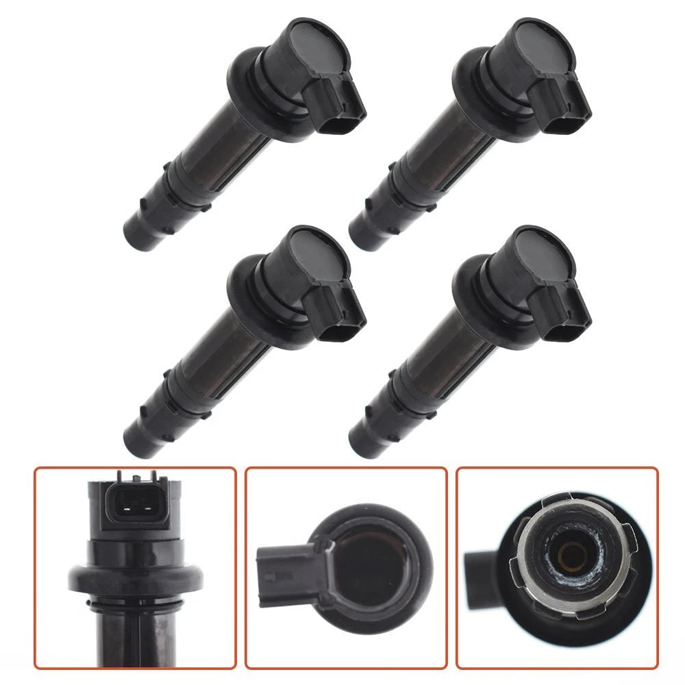 Set of 4 Ignition Coils for Yamaha YZF-R1 (2002-2006)