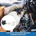 Set of 1 Throttle Position Sensor Connector Plug for Volkswagen (No.3A0973714)