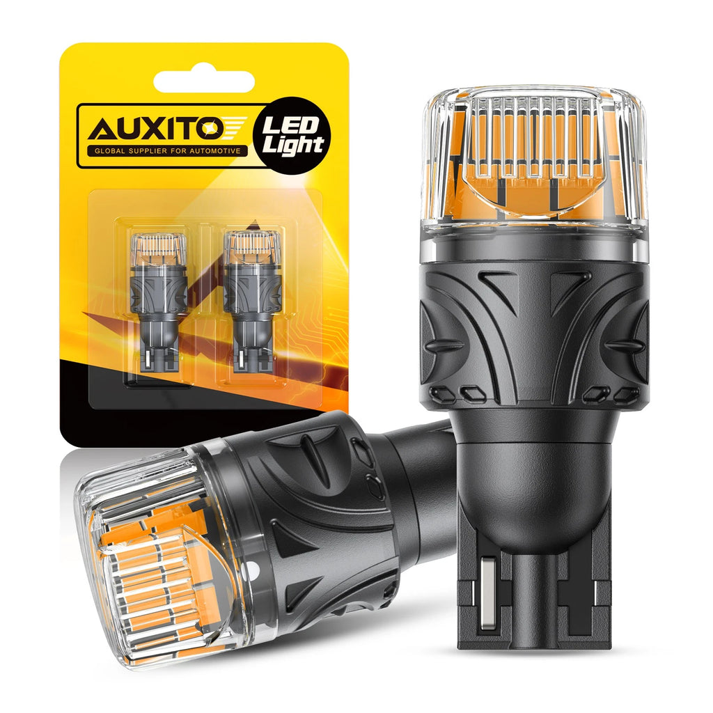 2X 921 912 T15 Amber Yellow LED for Front Side Marker Light Bulb