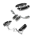 Driver Passenger Floorboard & Highway Footpegs for Harley Electra Glide (1993–2023)