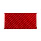 Driver Door Storage Panel Cover for BMW 3 Series E36 (1994-1996) Carbon Fiber Red