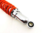 365mm JBS Orange/Chrome Shock Absorbers for Kawasaki F8 250 Bison