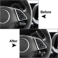 Red Carbon Fiber Steering Wheel Shift Paddle for Chevrolet Camaro (2016-2022)