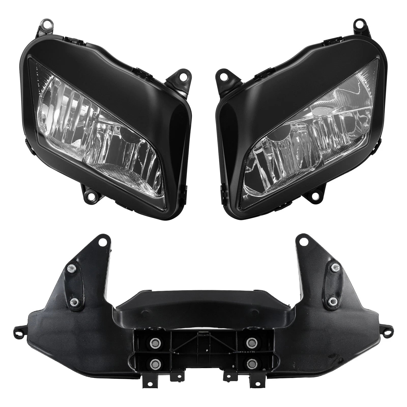 Headlight Assembly & Fairing Stay Bracket for Honda CBR600RR (2007–2012)