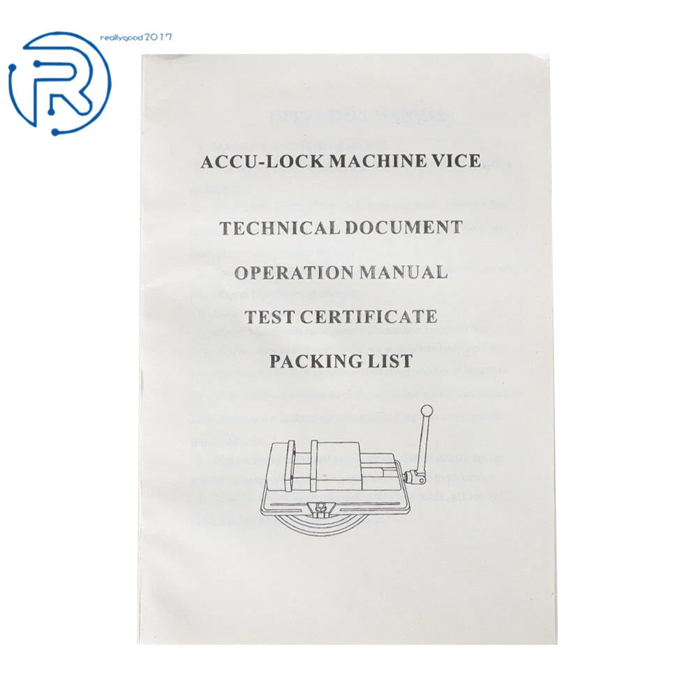 3" Precision Milling Clamp for CNC Machines
