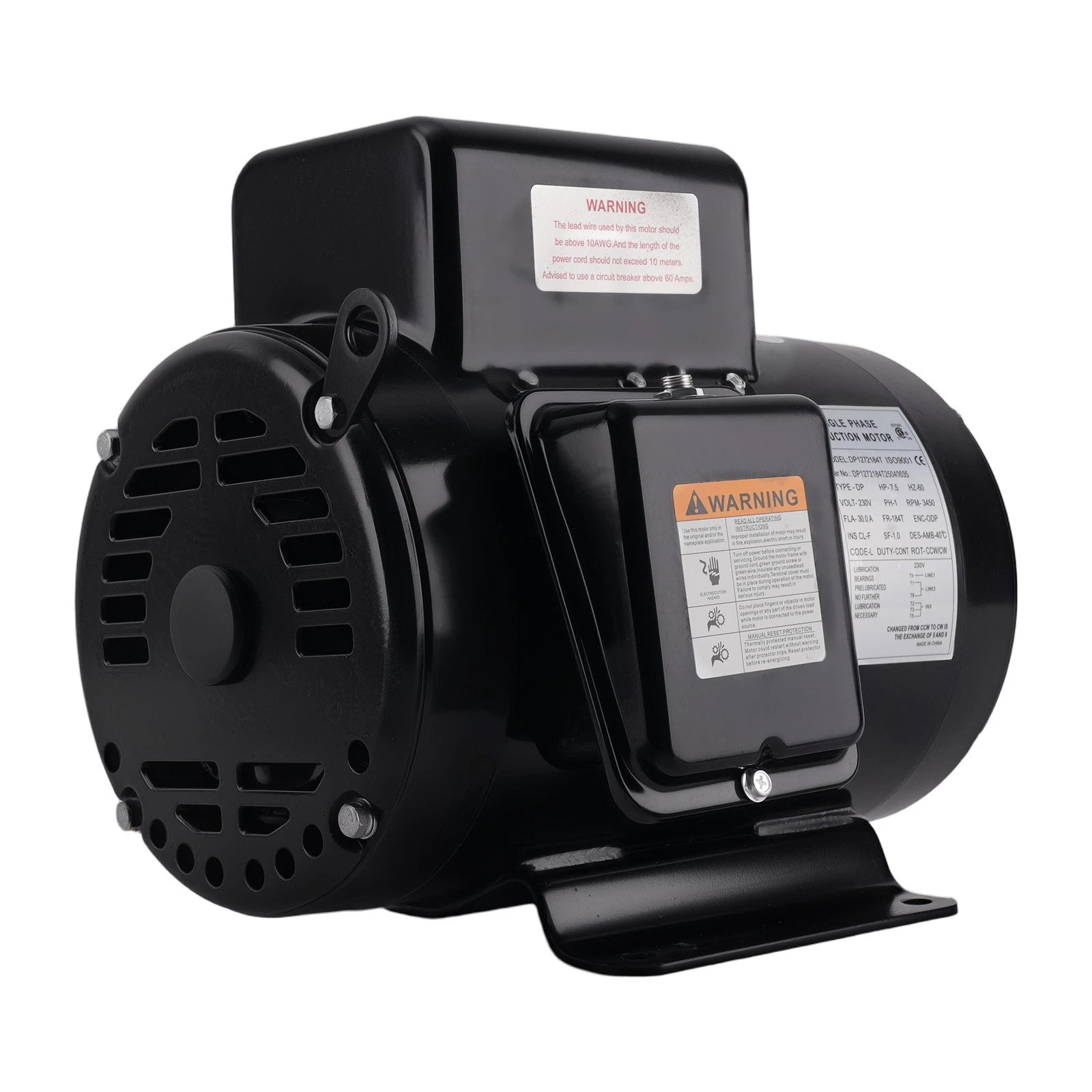 Electric Motor for Air Compressor (3450 RPM, 7.5 HP)