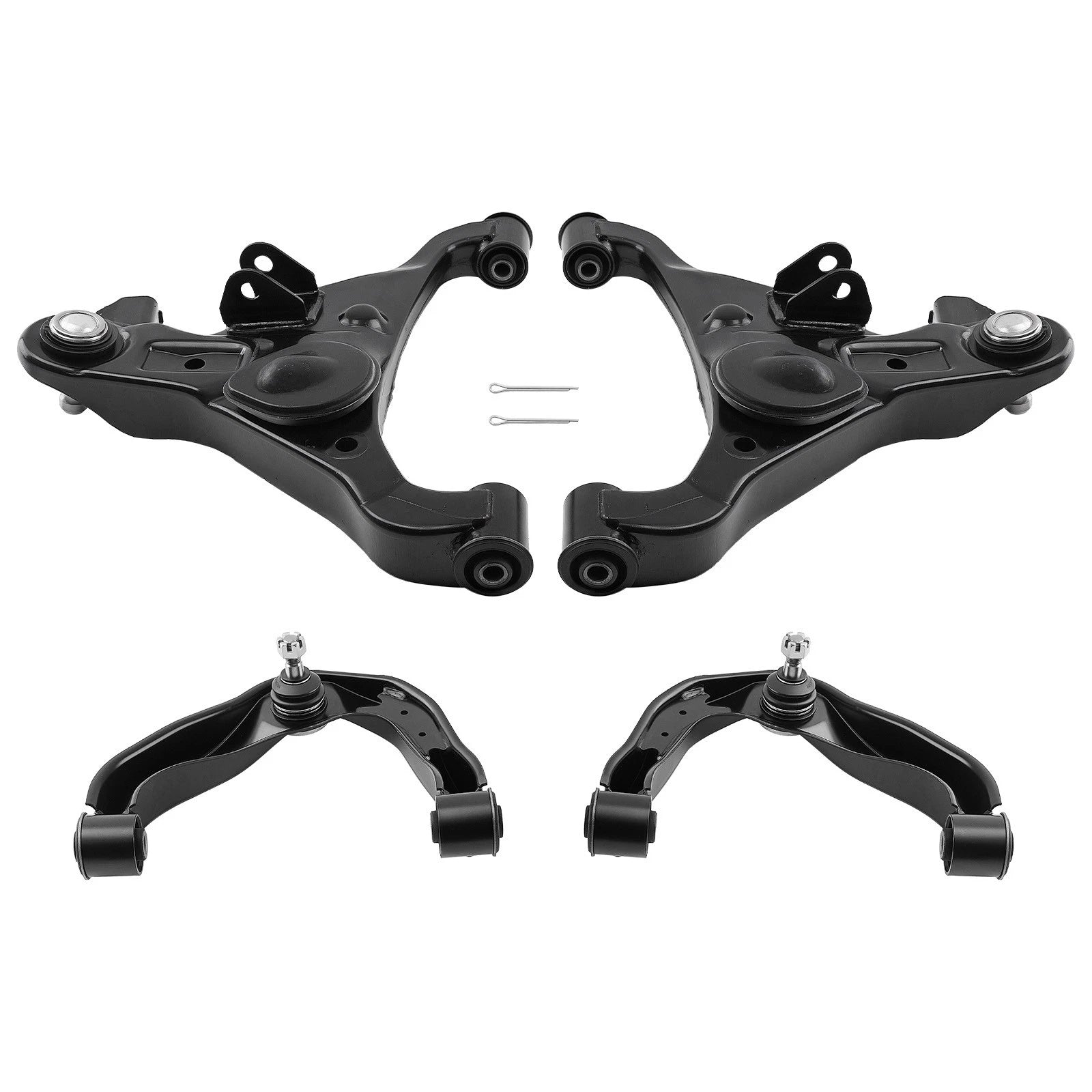 Front Upper Lower Control Arm Assembly Kit for Nissan Frontier (2005–2012)