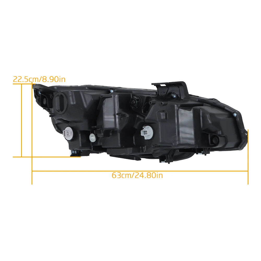 Full LED Headlight for Honda Civic (2016â2019) Left Driver Side Clear Lens