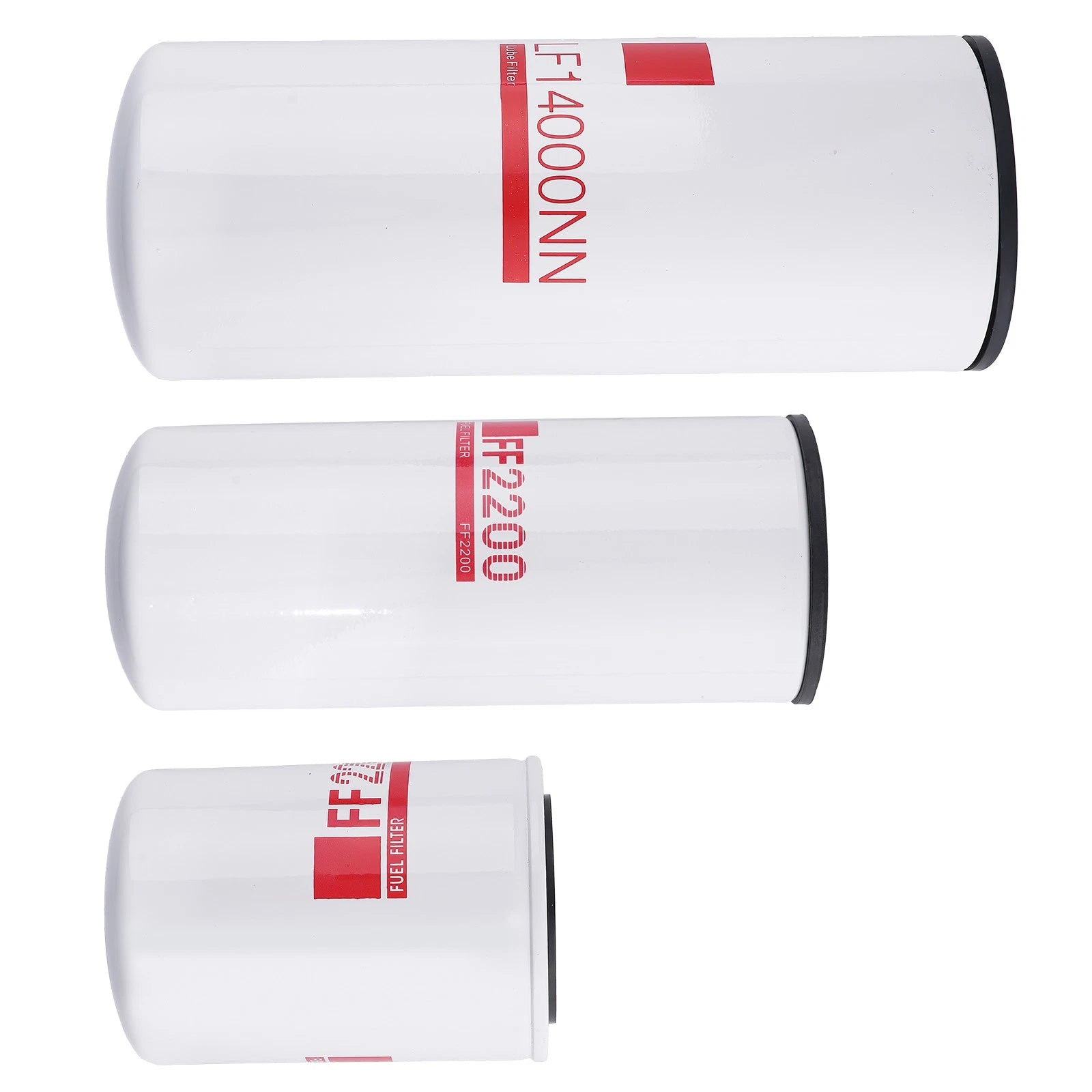 3pc Oil Filter for Cummins ISX Pre-2010 LF14000NN LF9080 FF2200 FF2203