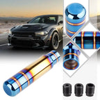 JDM Aluminum Gear Shift Knob with Racing Fabric Boot Cover