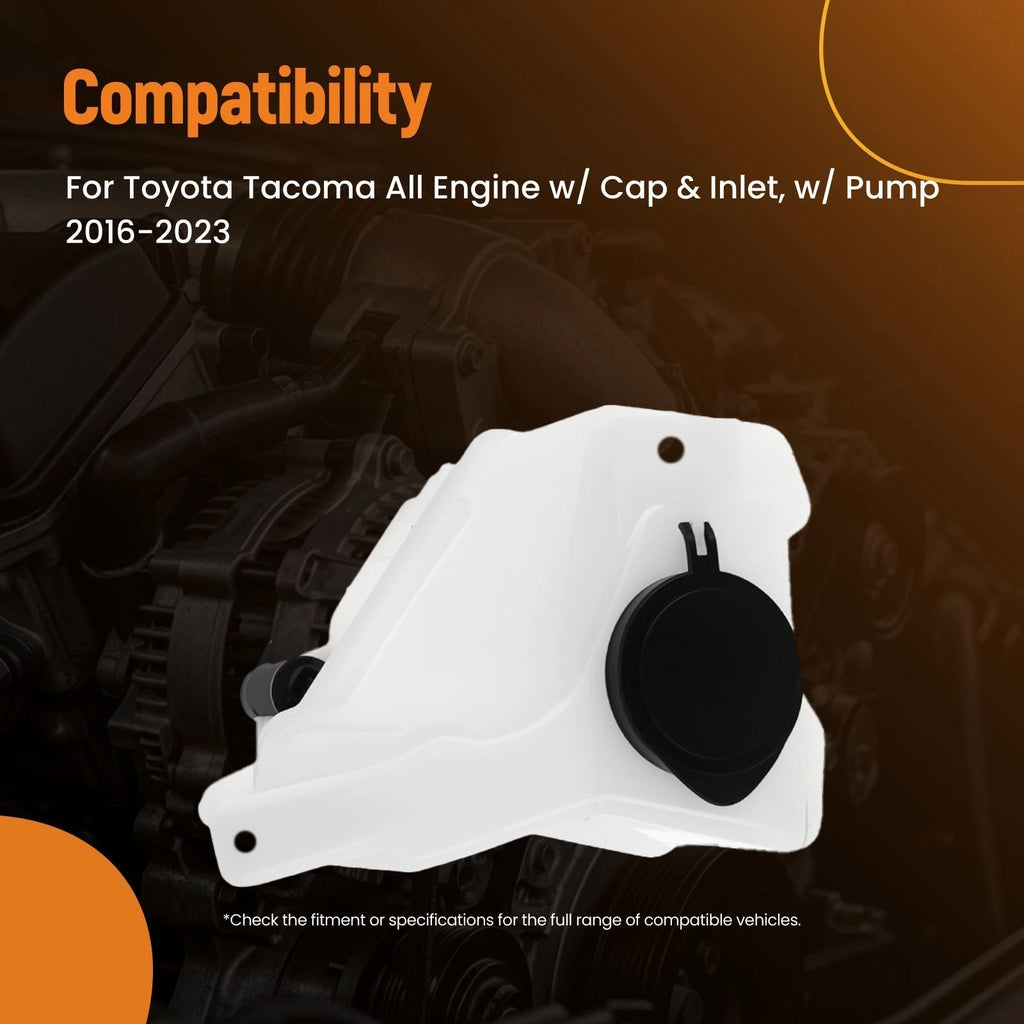 Washer Fluid Reservoir Tank Kit for Toyota Tacoma (2016–2023) 8531504100PFM