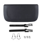 Car Seat Back Panel Cover for BMW 5 F10 (2010–2013), 7 F01 (2009–2012) Black