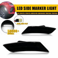 2X White LED Side Marker Lights Lamp Kit for Chevrolet Blazer (2019–2023)