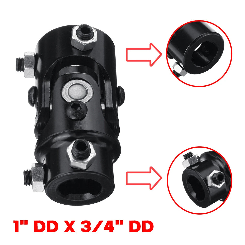 1" to 3/4" Steering U Joint Coupler for Universal (DDX3/DDX4)