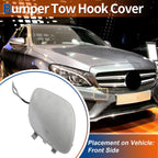 Tow Hook Cover for Mercedes-Benz C63 (2015–2021) No.A2058850024 Dark Silver