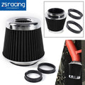3" Cold Air Intake Cone Filter for High Flow Performance