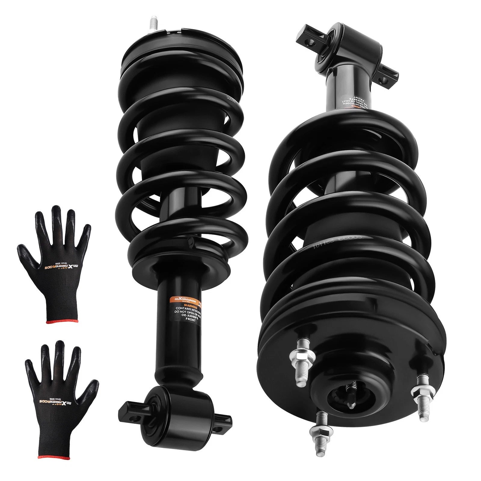 Pair Front Struts For 2007-2020 GMC Silverado Sierra 1500 Tahoe Avalanche Yukon