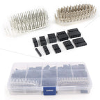 2X 2.54MM Male Female Wire Pin Header Connector Housing Kit + Case