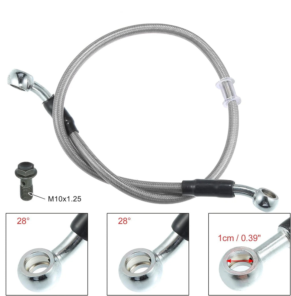 Hydraulic Brake Line Hose for ATV Quad Buggy GoKart (1300mm)