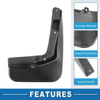 Set of 2 Front & Rear Mud Flap Splash Guards for Ford Fusion (2013–2018)