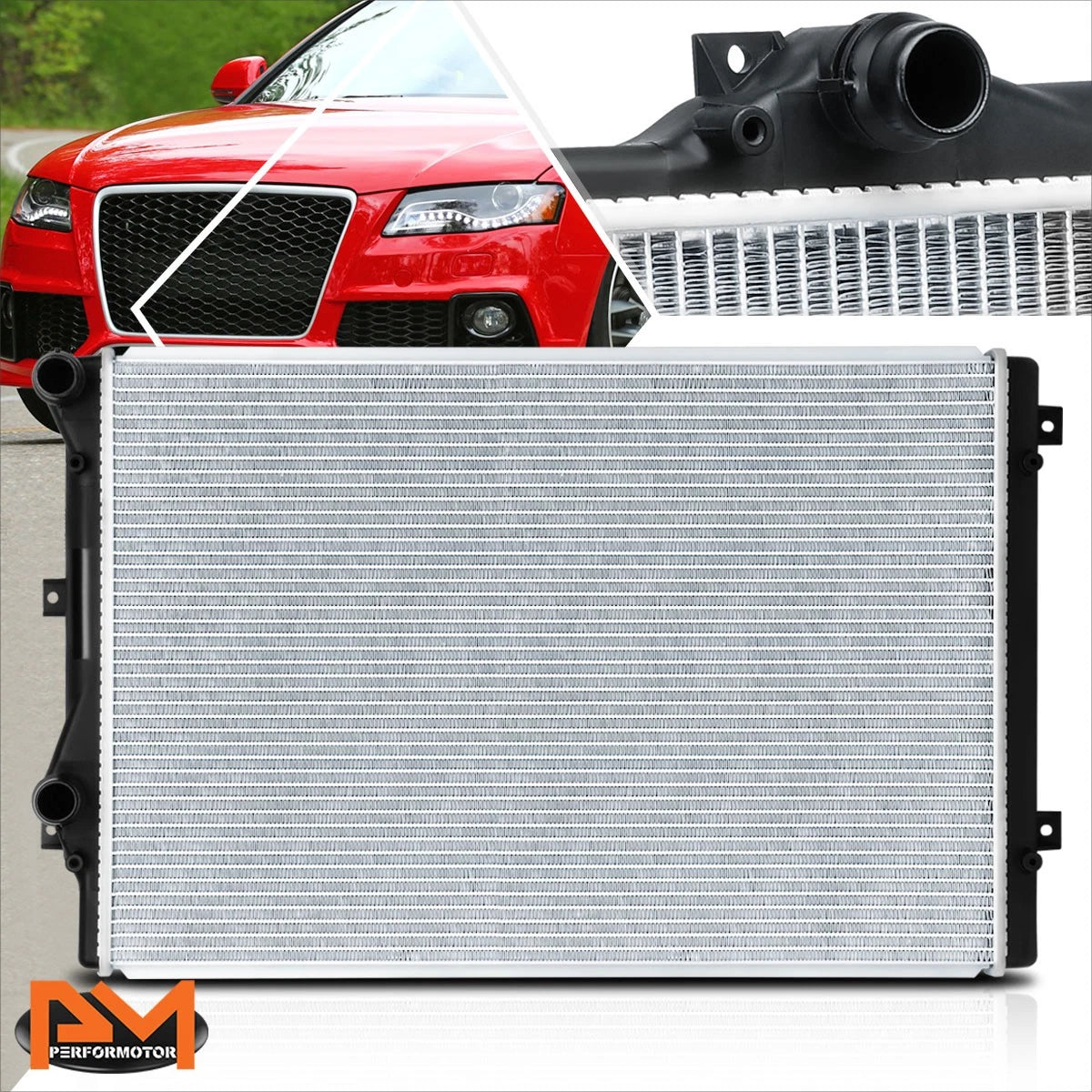 Aluminum OE Style Radiator for VW Jetta/GTI/Beetle/Passat (2008–2016) DPI-13212