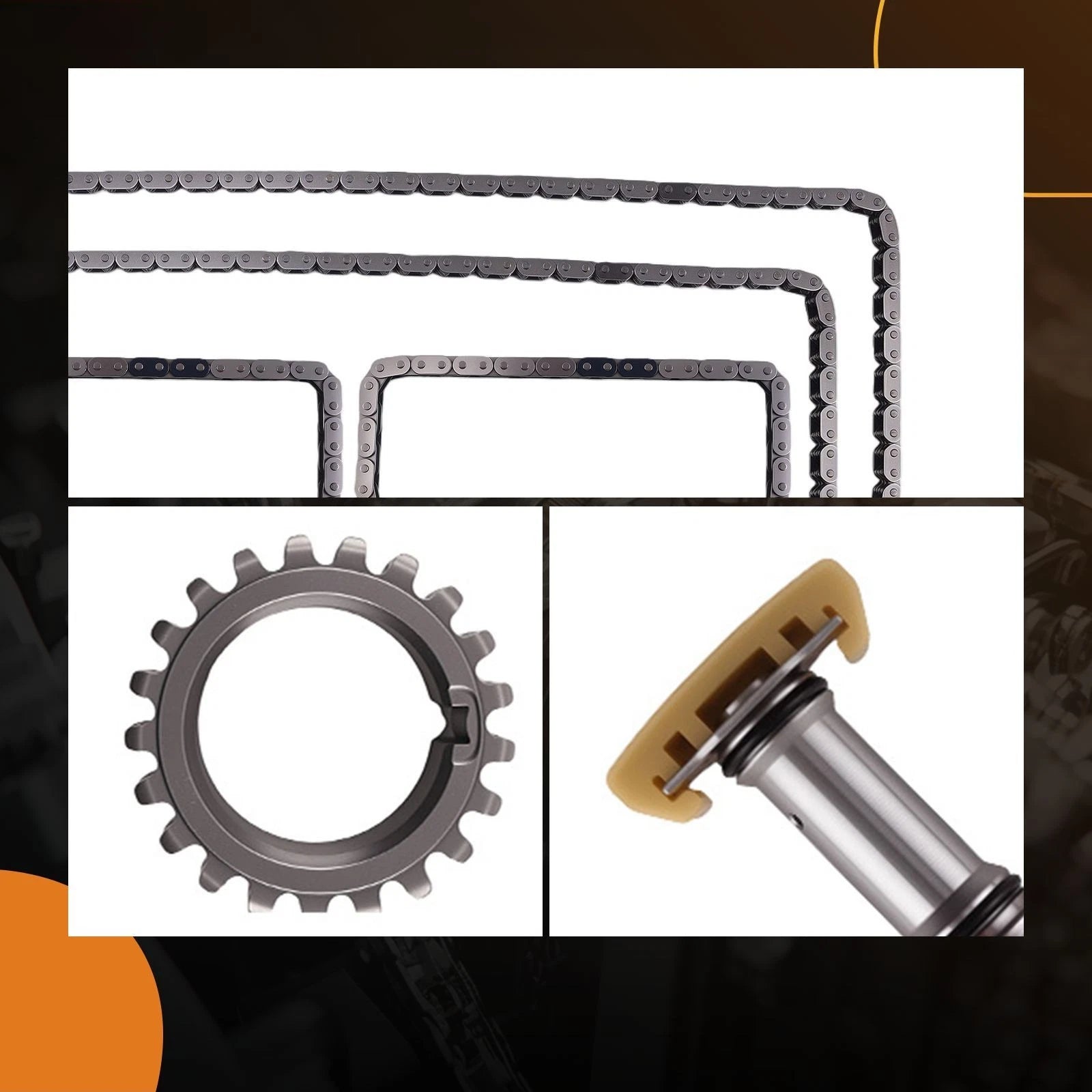 Timing Chain Guide Tensioner Set for Ford F-150 Mustang (2011–2015)