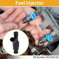1 Pc Fuel Injector No.3531025100 for Hyundai Sonata Accent (1999–2006)