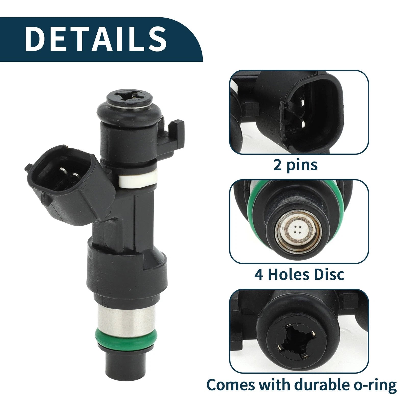 Fuel Injector No. 1660095F0A for Nissan Almera Classic 1.6 16V (2006–2014)