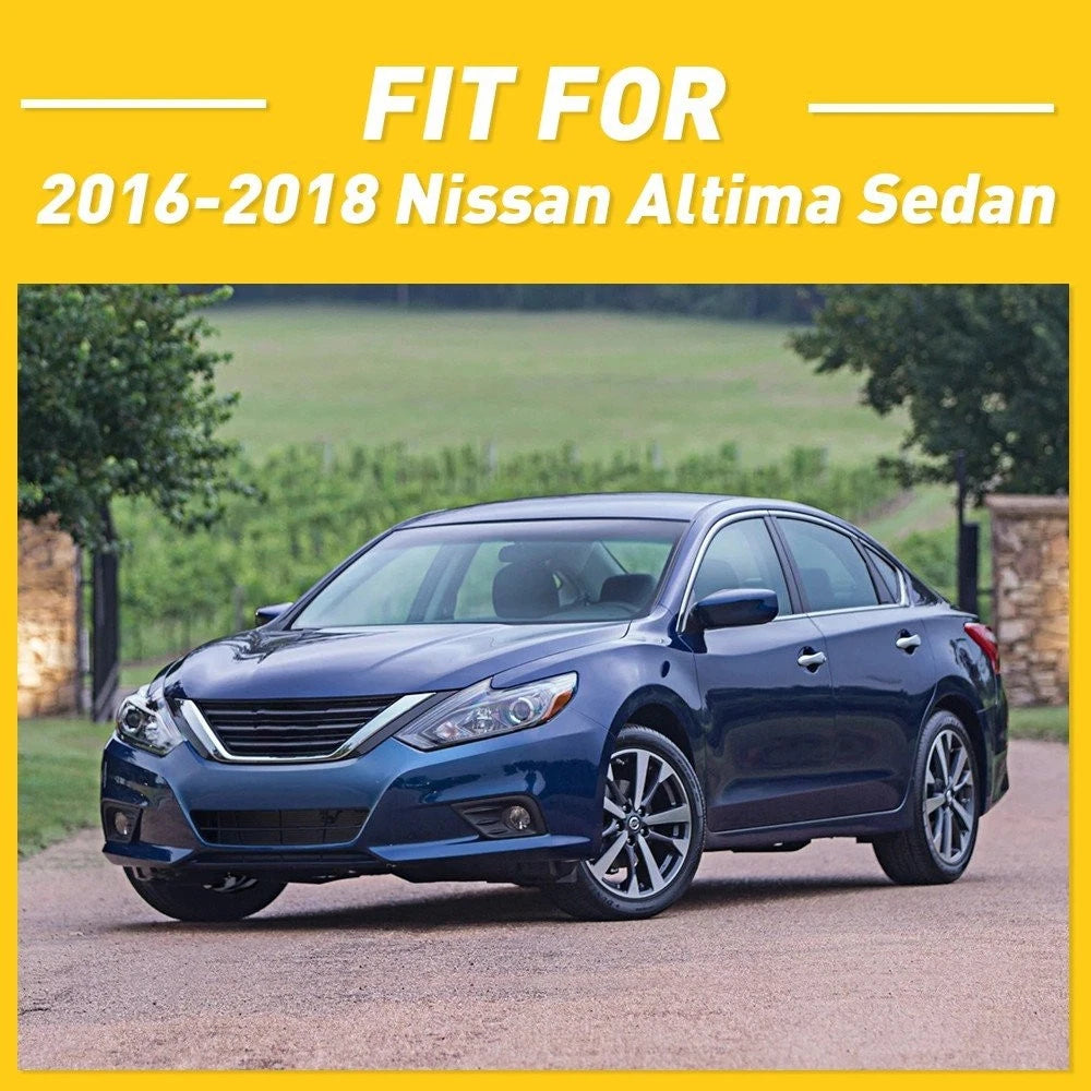 Pair Front Bumper Hold Brackets for Nissan Altima (2016–2018)