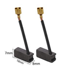 2Pcs Carbon Brushes for Bosch GBH36V-LI, GBH36VF-LI, 11536 VSR