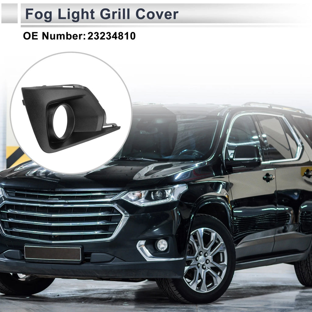 1 Pc Fog Light Grill for Chevrolet Traverse (2018–2019) No. 23234810