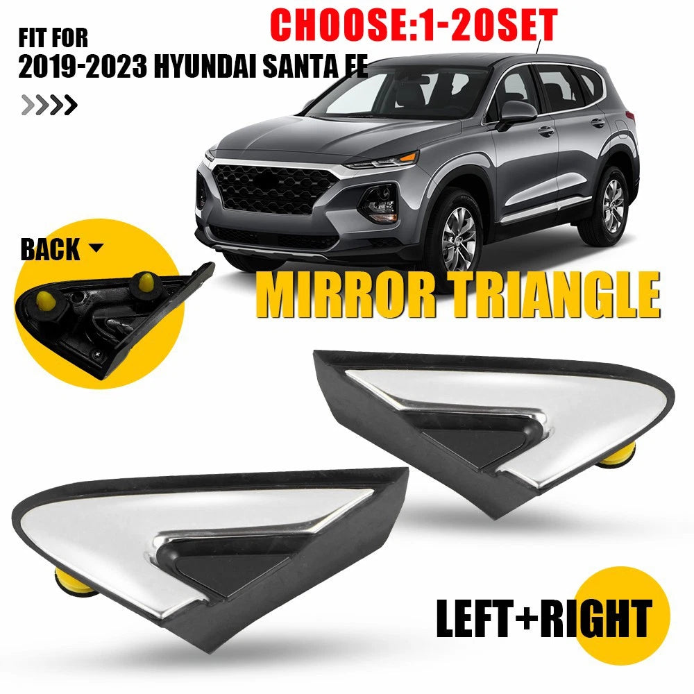 Fender Molding Mirror Corner Left Right for Hyundai Santa Fe (2019–2023)