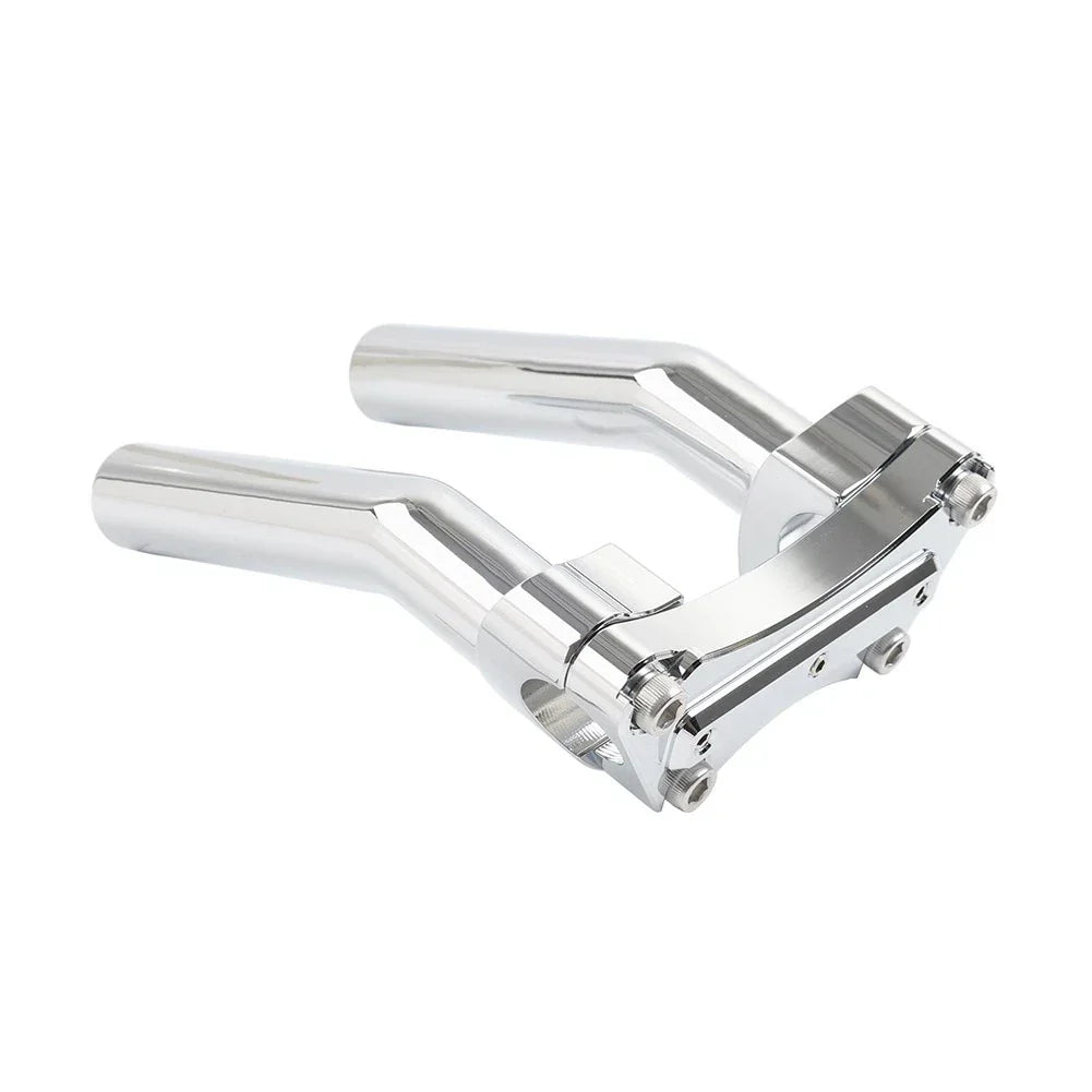 6.5" Pullback Handlebar Riser Top Clamp for Harley Softail Dyna FXD XL883 1200