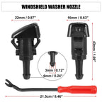 5 x Front Windshield Washer Nozzles for GMC Envoy, Trailblazer (2002-2009)