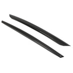 Carbon Fiber Upper & Lower Trunk Plate Trim Covers for Infiniti Q50 (2014–2017)