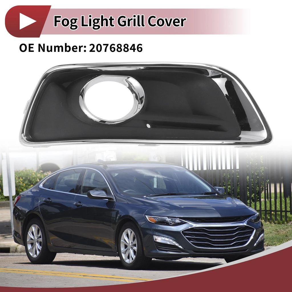 1 Pc Fog Light Grill for Chevy Malibu (2013–2014) No.20768846