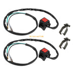2 Handlebar Kill Stop Switch for Yamaha IT175 IT200 IT250 IT465 IT490 (1981–1986)