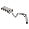 Stainless Steel Exhaust Muffler & Tail Pipe for Toyota Tacoma (2005–2012)