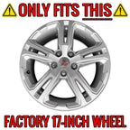 Wheel Skins Hub Caps Chrome Full Covers for GMC Terrain (2018–2019)